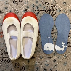 asics・adidas17〜18cmスニーカー・アサヒ上履き（赤）の画像