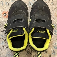 asics・adidas17〜18cmスニーカー・アサヒ上履き（赤）の画像