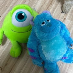 モンスターズインク　マイク＆サリー人形の画像