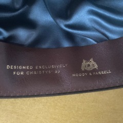 Moody and Farrell イエロー ハット ウール100 中折れハット　イタリアの画像