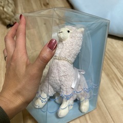 アルパカの人形の画像