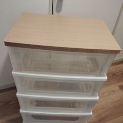 引取り希望　美品　収納トランク　チェスト　衣装ケースの画像