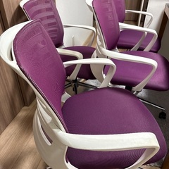 椅子 オフィスチェア 4脚あり 1脚から取引可の画像