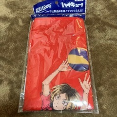 ⭕️今流行りのアニメハイキューの非売品オリジナルナップサック4枚セット⭕️の画像