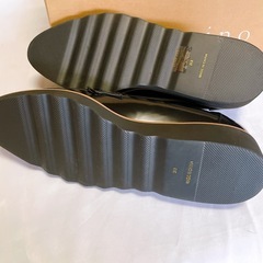 MODE ET JACOMO carino　厚底ローファー　レインシューズ　24の画像