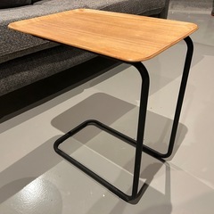 【無印良品】MUJI サイドテーブルとゴミ箱の画像