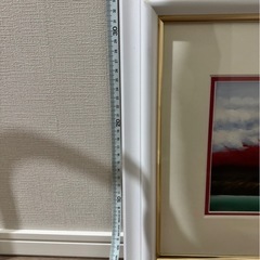 富士山　絵画　額縁付きの画像