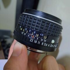 超希少 薄曇りのないkマウント SMC pentax-M 50mm f1.4の画像