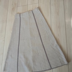 ニットロングスカートの画像