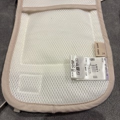 petit main ベビーカーやチャイルドシートの背もたれシート　くまの画像