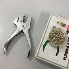 【🍀美品】穴あけパンチセット「EYELET PUNCH No.101」の画像