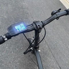 Aidde 電動アシスト自転車 折り畳み式カーキー一部修理必要性あり。の画像