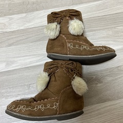 マザウェイズ　ブーツ　女の子　16センチの画像