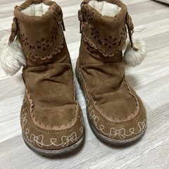 マザウェイズ　ブーツ　女の子　16センチの画像