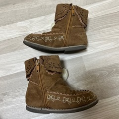 マザウェイズ　ブーツ　女の子　16センチの画像