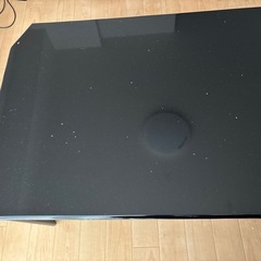 折りたたみローテーブル 黒 Sサイズの画像