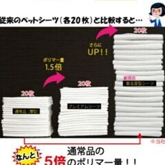 大容量!香り付きペットシート　96枚入り2袋の画像