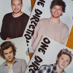 ワンダイレクション クリアファイルセットの画像