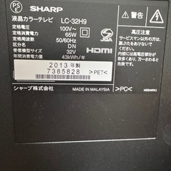 テレビ　32インチの画像