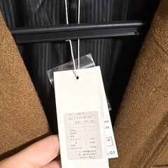 Growth by in the attic テーラードジャケット キャメル Lサイズ 未使用の画像