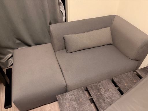 VENTOTA　ソファ　左肘　ダークグレー