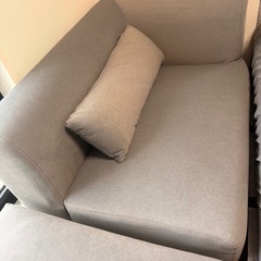 VENTOTA　ソファ　左肘　ダークグレーの画像