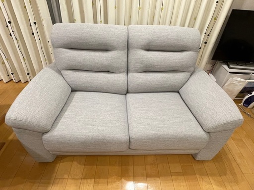 ニトリ A12 2名掛けソファ（ロータイプ）