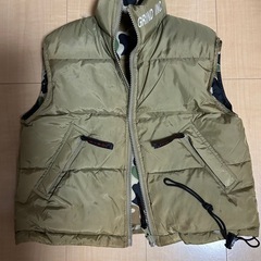 子供ダウンリバーシブルの画像