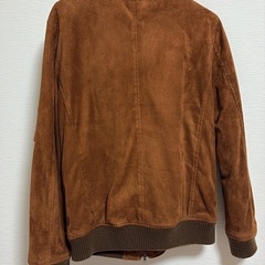 Confirm スエード ボアジャケット Mサイズ ブラウン メンズ の画像