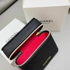 シャネルノベルティCHANEL メイクアップポーチ リップケース小物入れポーチの画像