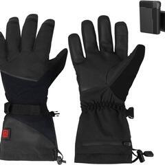 電熱グローブ 電熱手袋 3000mAh バッテリー付き バイク 撥水 防風 Mの画像