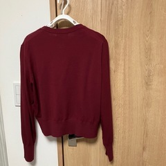 新品未使用、秋色薄手カーディガンの画像