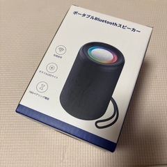 新品 Bluetoothスピーカー ワイヤレススピーカー 小型 ポータブルスピーカーの画像