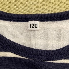 トレーナー 裏起毛 120の画像