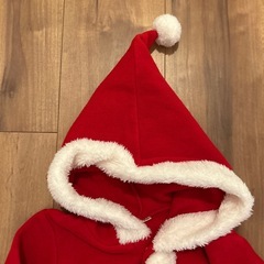 サンタ　衣装　ロンパース　クリスマス　仮装　90サイズの画像