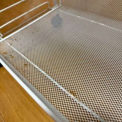 IKEA  HORNAVAN スチールラック3段　白の画像