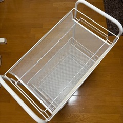 IKEA  HORNAVAN スチールラック3段　白の画像