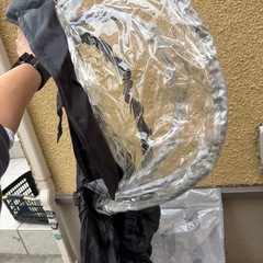 自転車　チャイルドシート用れいんかばーレインカバーの画像