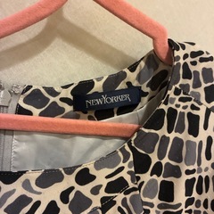 【USED】☆レディース☆ワンピース☆ゼブラ柄☆11号☆の画像