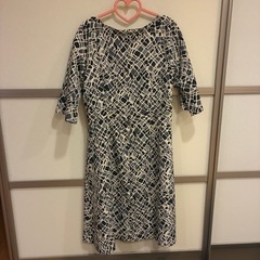 【USED】☆レディース☆ワンピース☆ゼブラ柄☆11号☆の画像