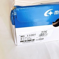 ムーンスター　ブルー　22.5㎝　体育館履き　ガールズ　ボーイズの画像