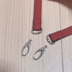 EATME(イートミー)フリルハンドバッグ (レッド)2WAYの画像