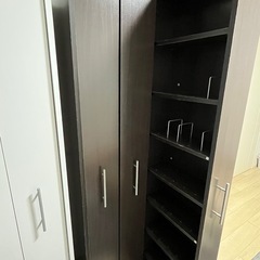 本棚  スライド　スリムラック　3連の画像