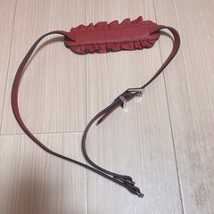 EATME(イートミー)フリルハンドバッグ (レッド)2WAYの画像