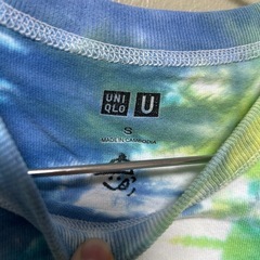 UNIQLO タイダイ染めTシャツ Sの画像