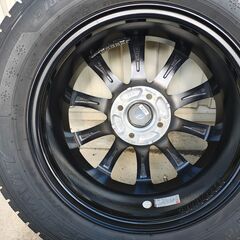 15インチスタッドレスタイヤ・アルミホイール　４本セットの画像