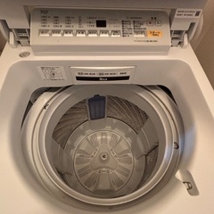 洗濯機（Panasonic）NA-FA70H6-Wの画像