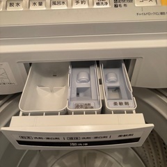 洗濯機（Panasonic）NA-FA70H6-Wの画像