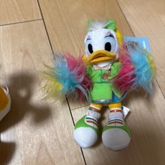 Disney ドナルドデイジー　ぬいぐるみの画像