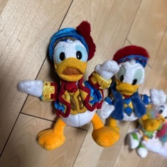 Disney ドナルドデイジー　ぬいぐるみの画像